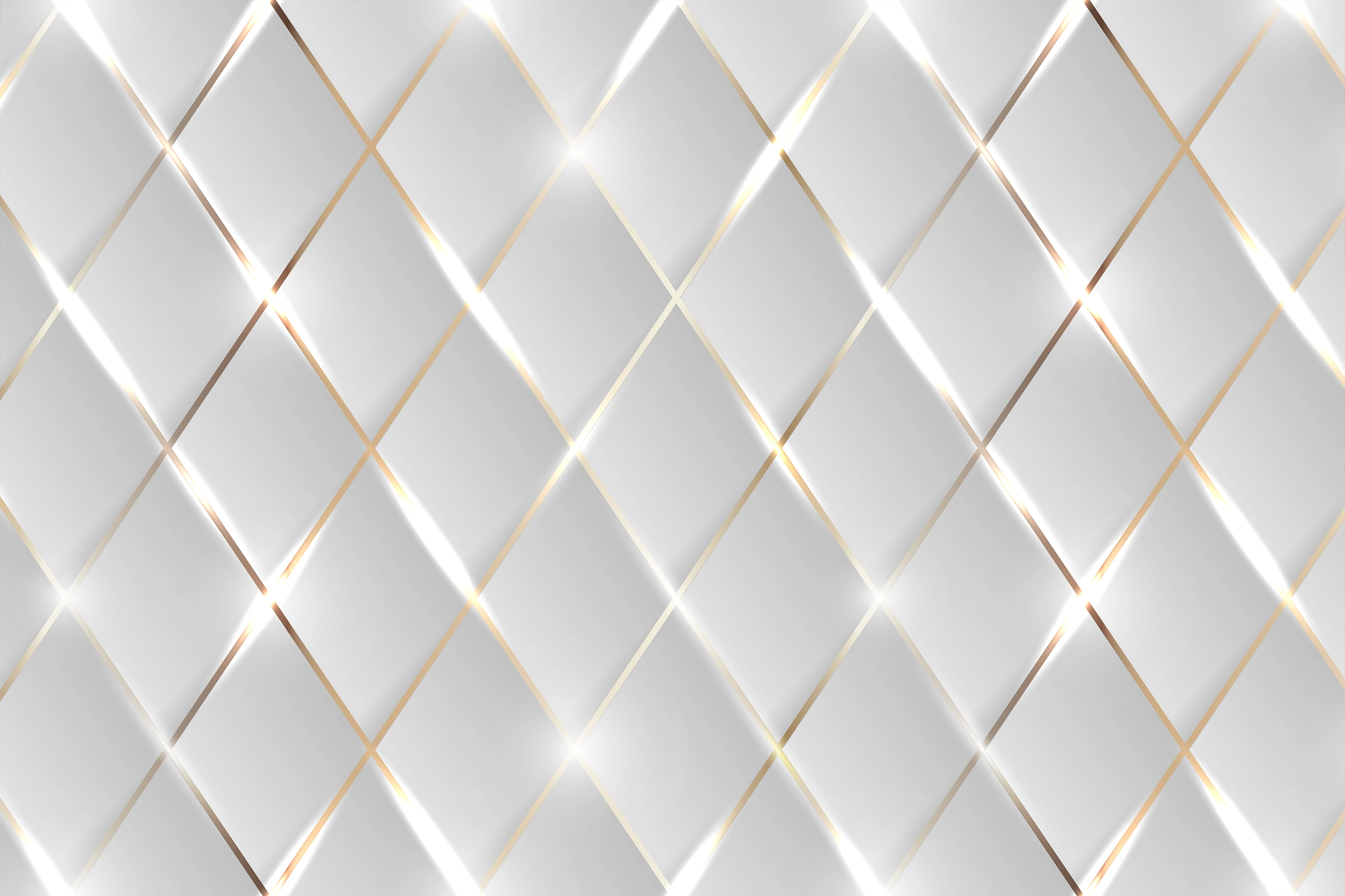 Fototapeta Złote Romby Geometria 6