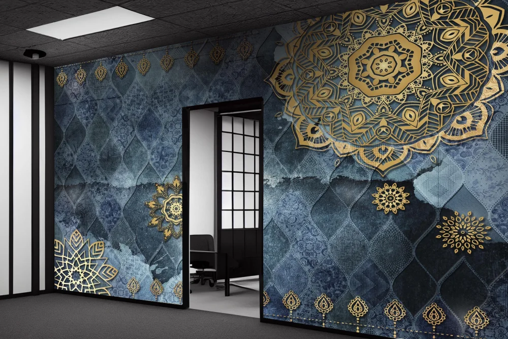 Fototapeta Złoty Orientalny Ornament